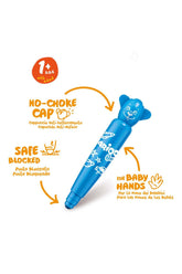 Carioca Teddy Jumbo Bebek Süper Yıkanabilir 6’lı Keçeli Kalem